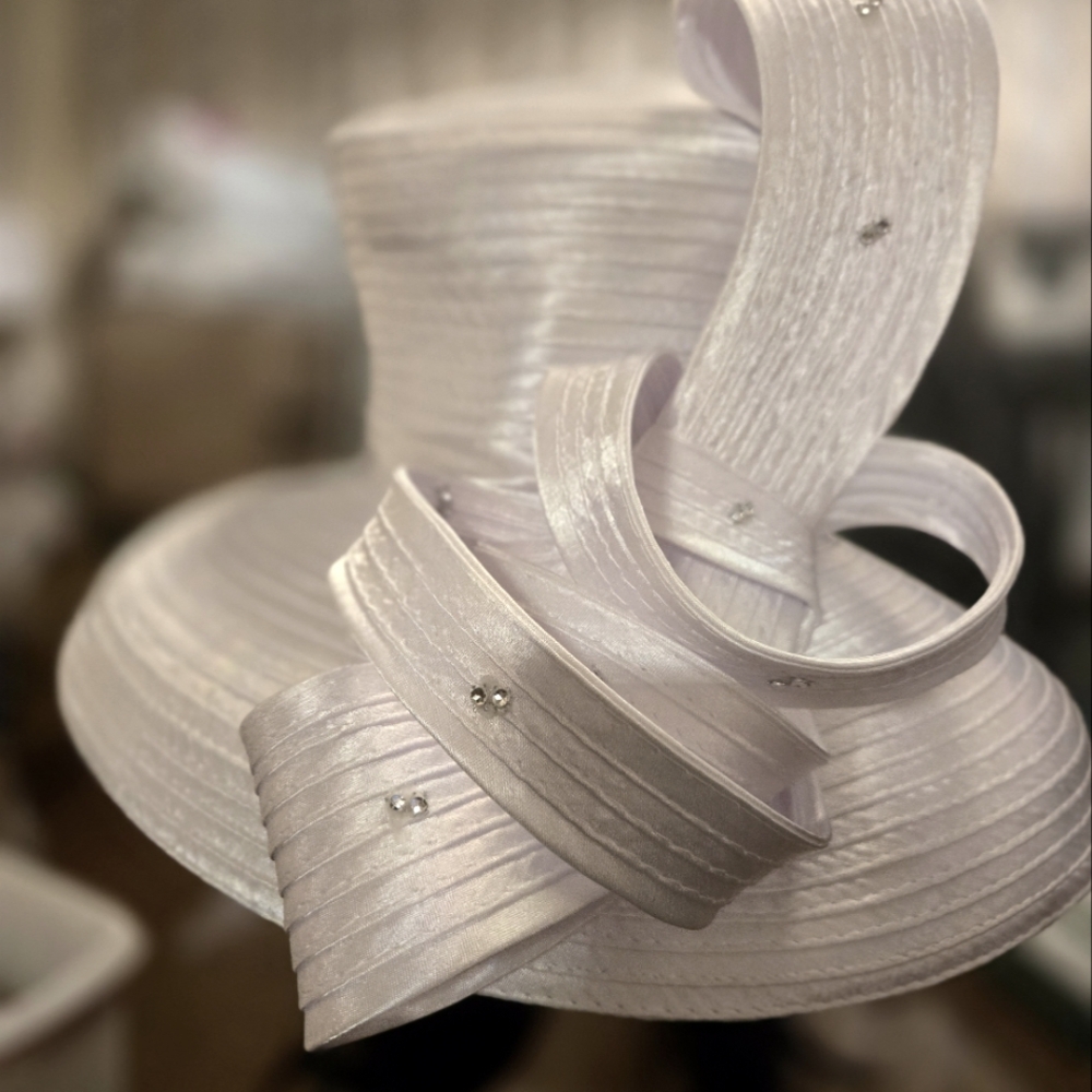 Elegant White Women's Hat